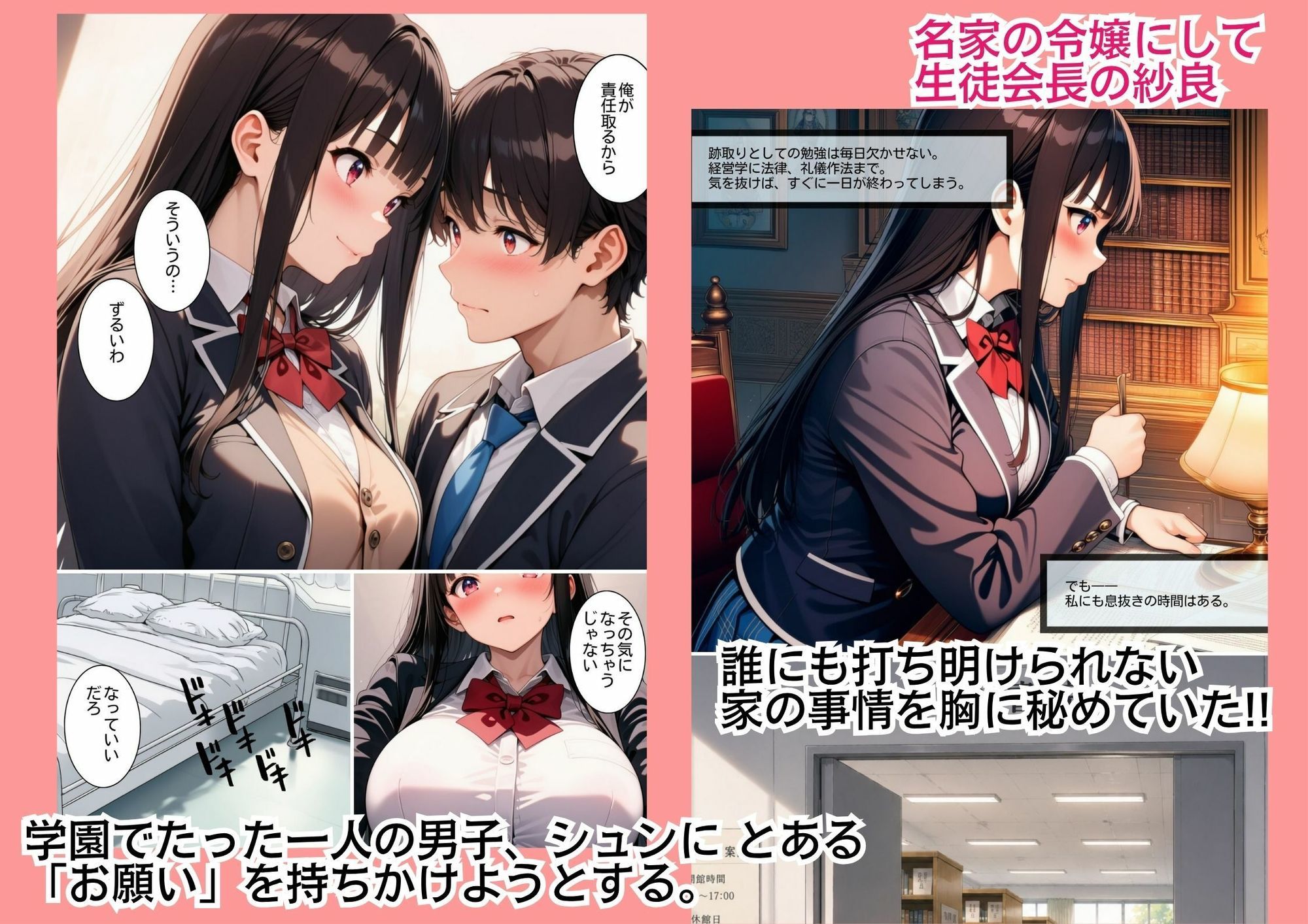俺だけ男子の種付け共学デビュー！〜ギャルとお嬢様は処女のくせにめちゃくちゃエロかった〜 サンプル画像6