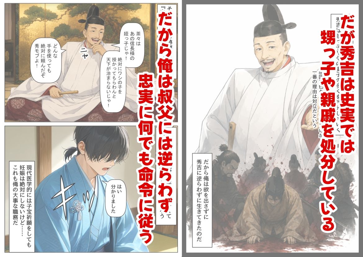 豊臣親戚！ 〜秀吉の親戚に転生した〜 サンプル画像3
