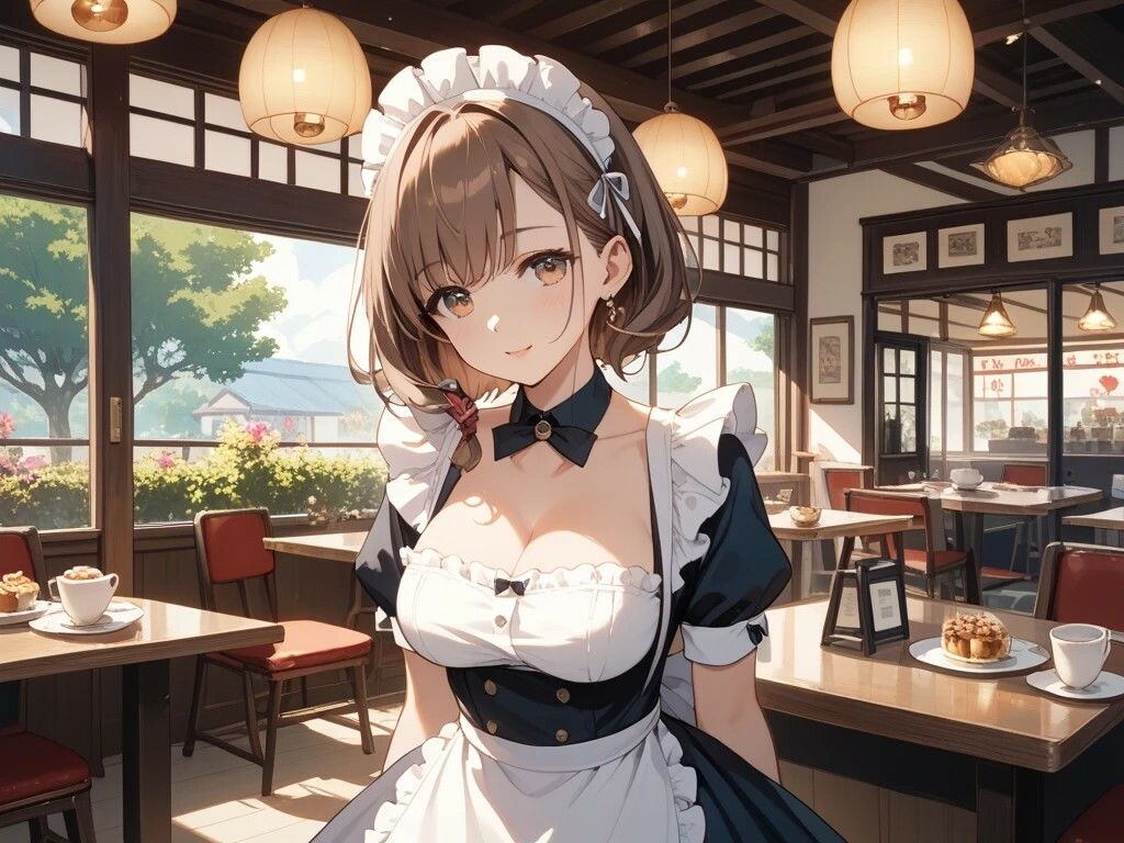 柔道娘と浴衣美女と船乗り美女とメイドのお仕事 サンプル画像8