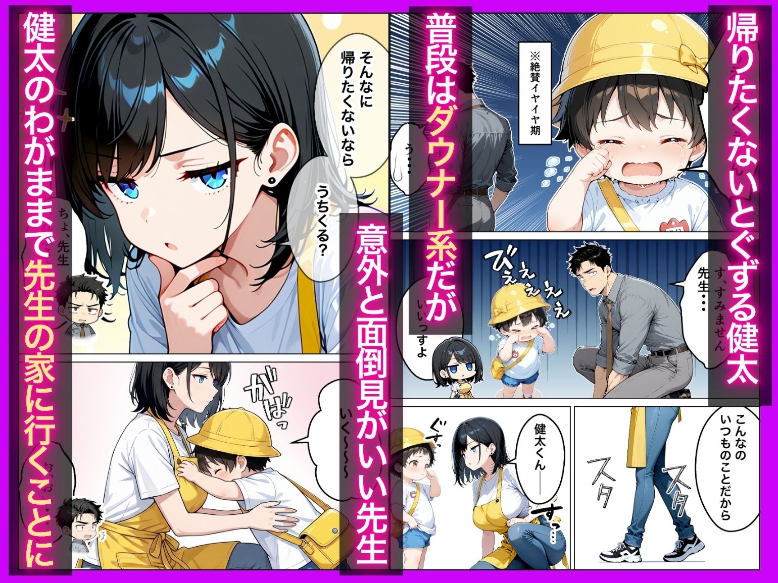 バツイチ子持ちの俺が見た目120点のツンデレダウナー保育士に本能剥き出しで種付けした話 サンプル画像2