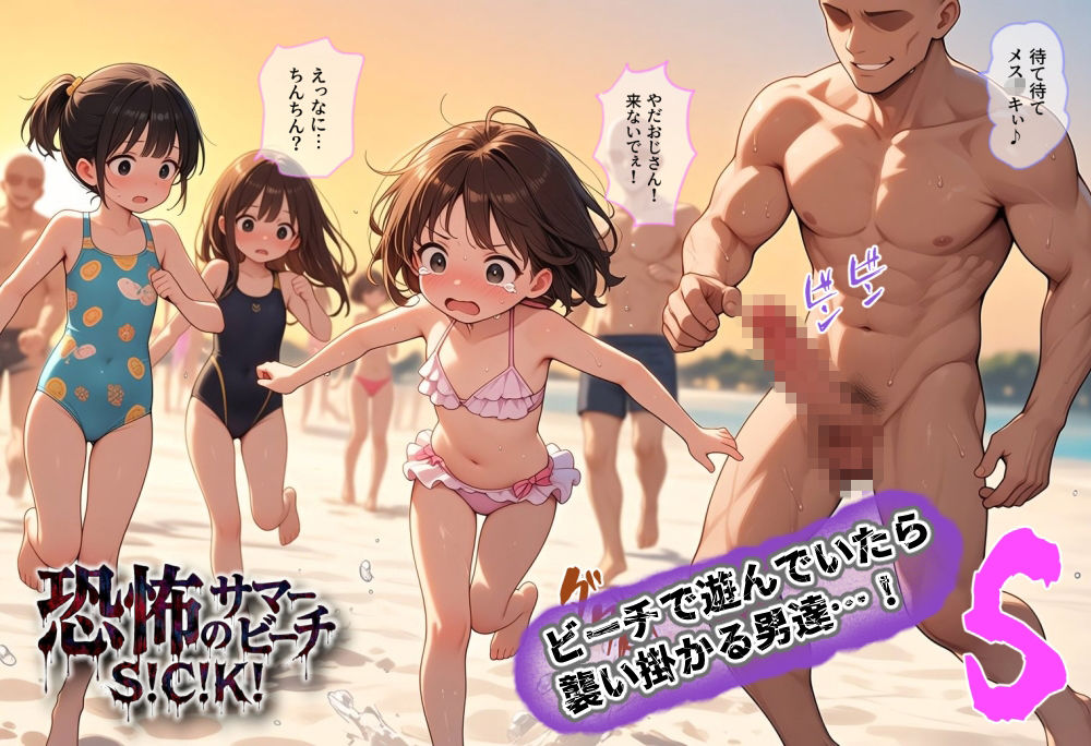 恐怖のサマービーチS!C!K! サンプル画像1