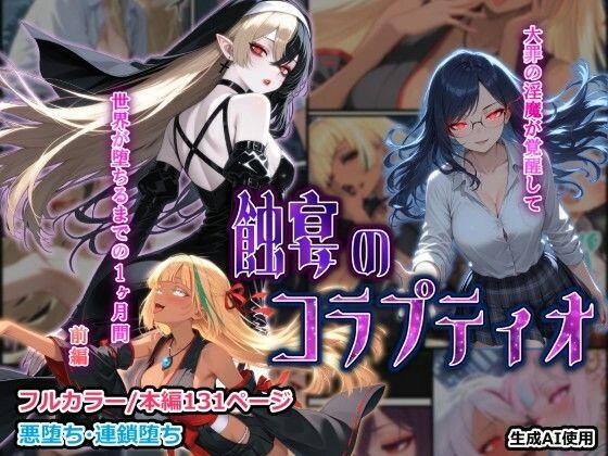 蝕宴のコラプティオ 大罪の淫魔が覚醒して世界が堕ちるまでの1ヶ月間・前編