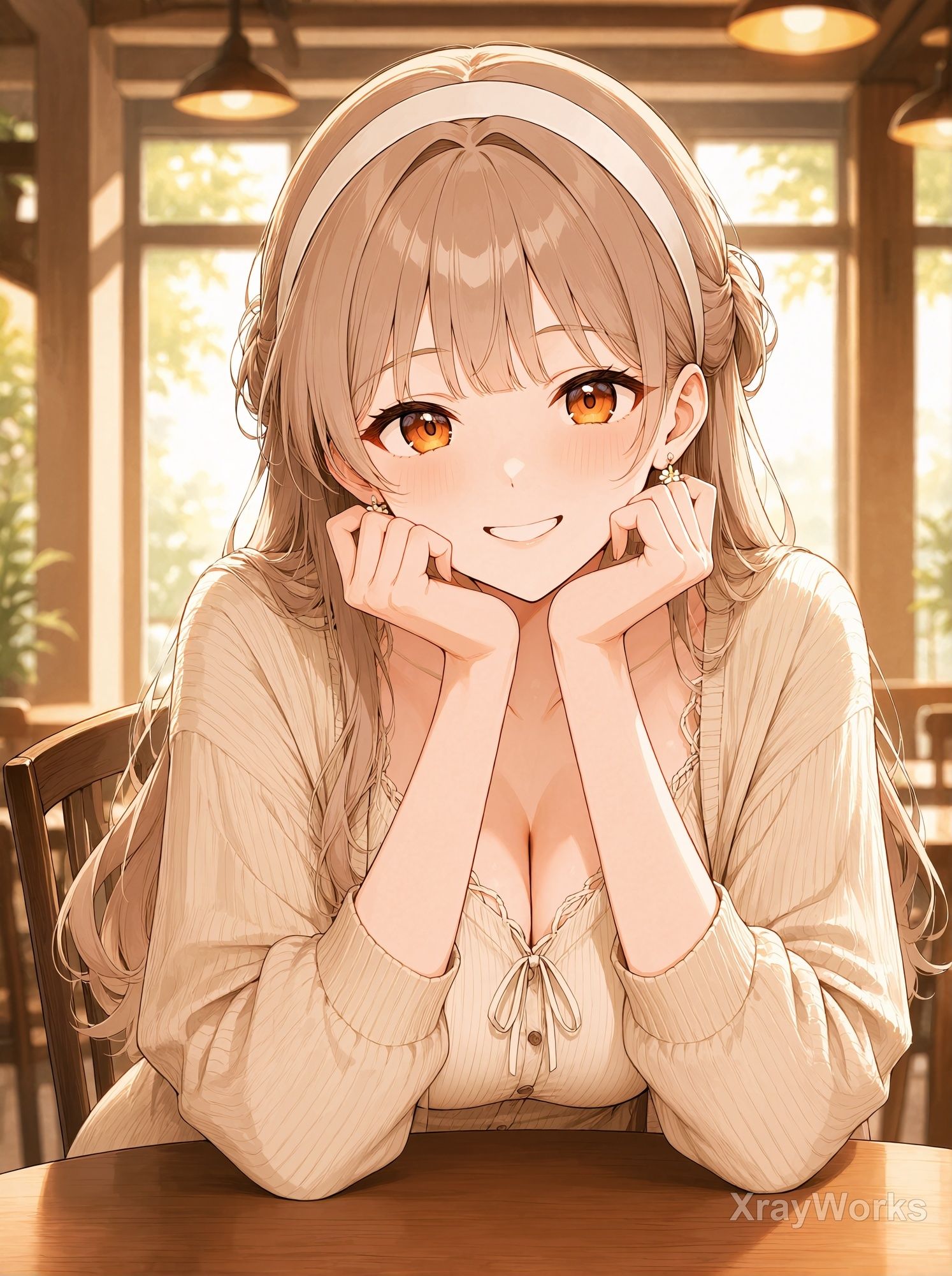 オリヴィアの日常 〜ハーフ系美少女のパンチラ・秘密の情事〜 CG85枚＋動画65本 サンプル画像1