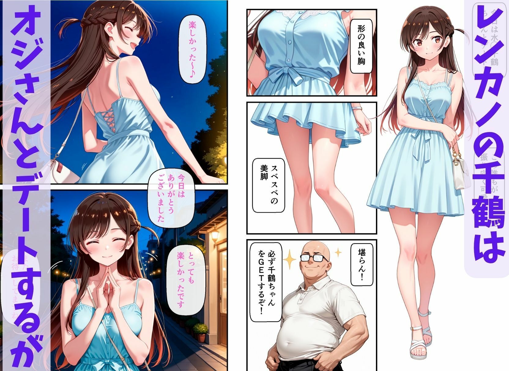 水◯千鶴を洗脳して催●彼女にした サンプル画像1