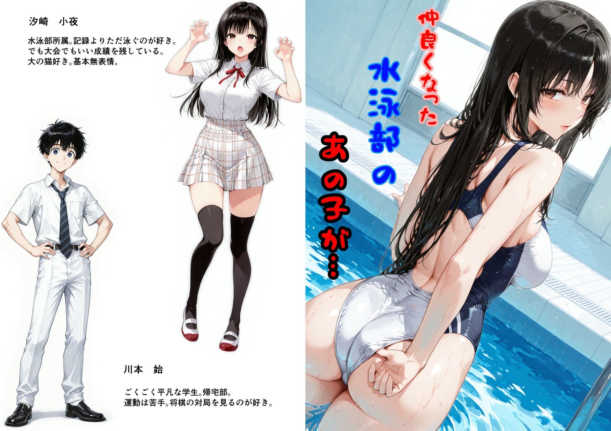 仲良くなった水泳部のあの子が… サンプル画像1