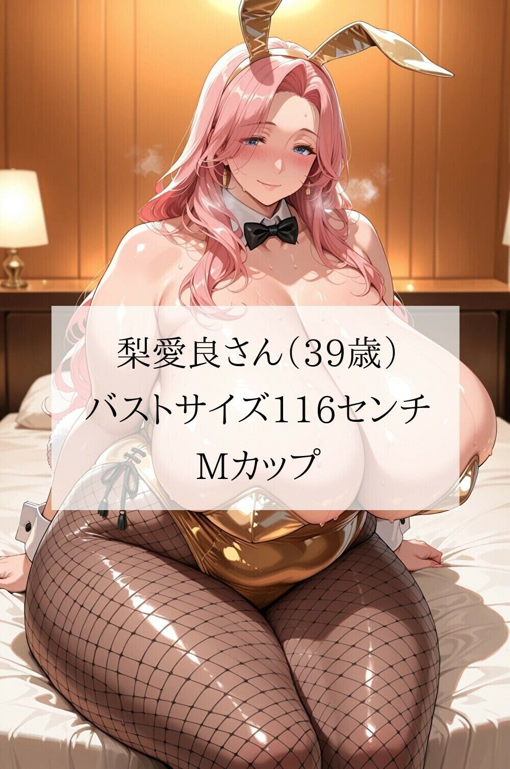 【アニメ】超乳人妻バニー濃厚フェラチオ倶楽部〜豊満おっぱいをタプタプ揺らし肉厚巨尻をふりふりしながらねっとりしゃぶる熟女ウサギ嬢〜 サンプル画像5