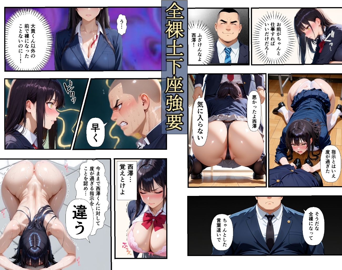いじめっ子生徒会長 復讐NTR調教 〜弱みを握られて言いなりに〜 サンプル画像3
