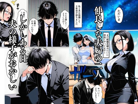 夫のミスを庇うために美人妻は部長のデカチンで子宮イキする話 サンプル画像1