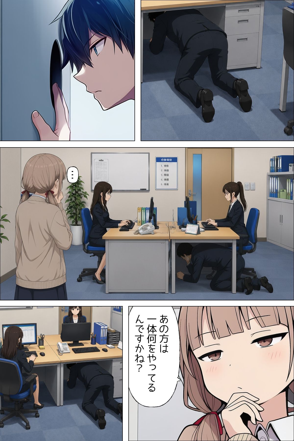 日替わりさゆりさんの通勤&職場 短編漫画+画像集 サンプル画像5