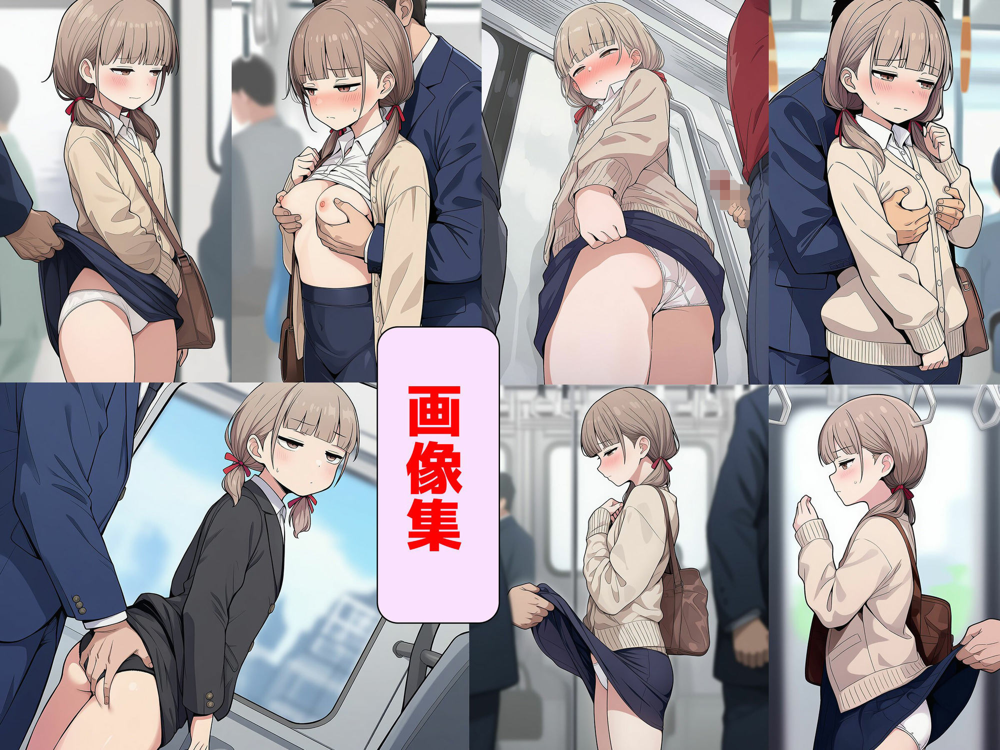日替わりさゆりさんの通勤&職場 短編漫画+画像集 サンプル画像3