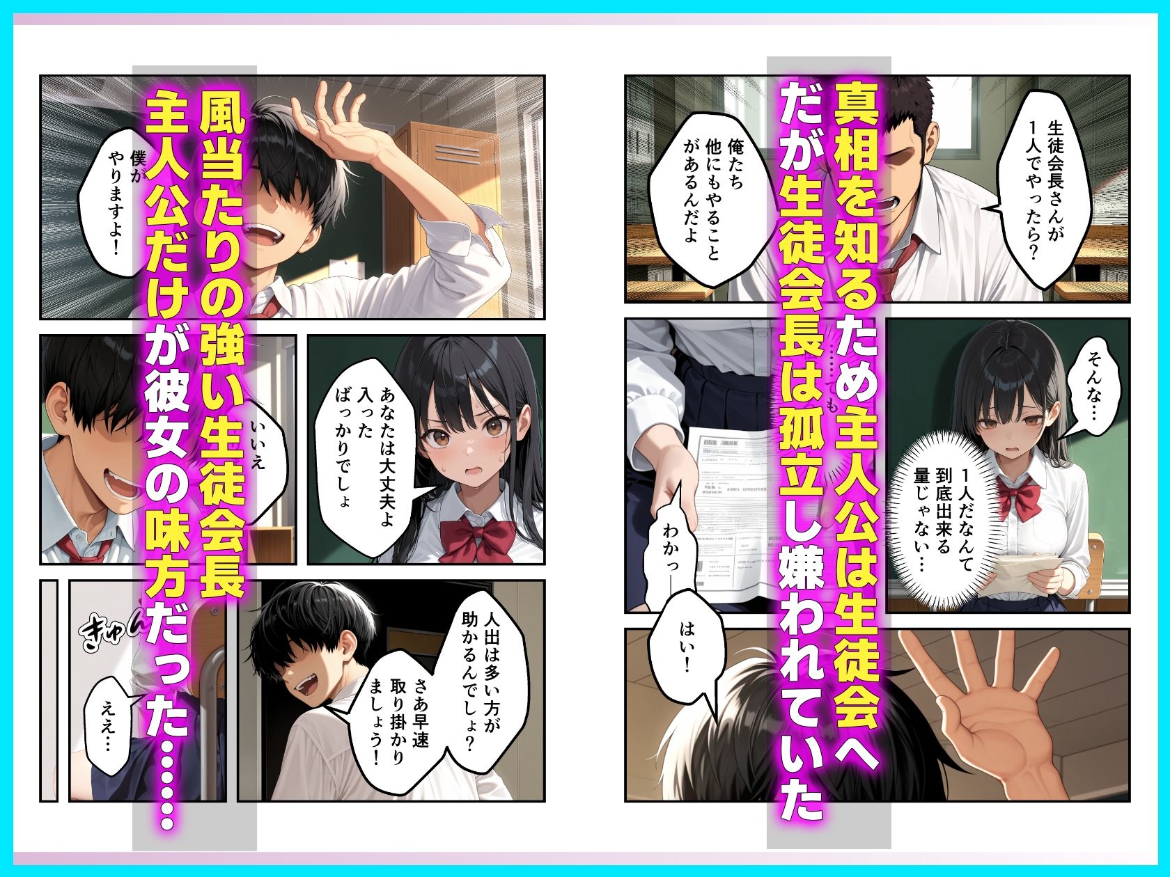 強気で嫌われ生徒会長は俺にだけあまあま_何度もイチャラブ生ハメセックス サンプル画像2