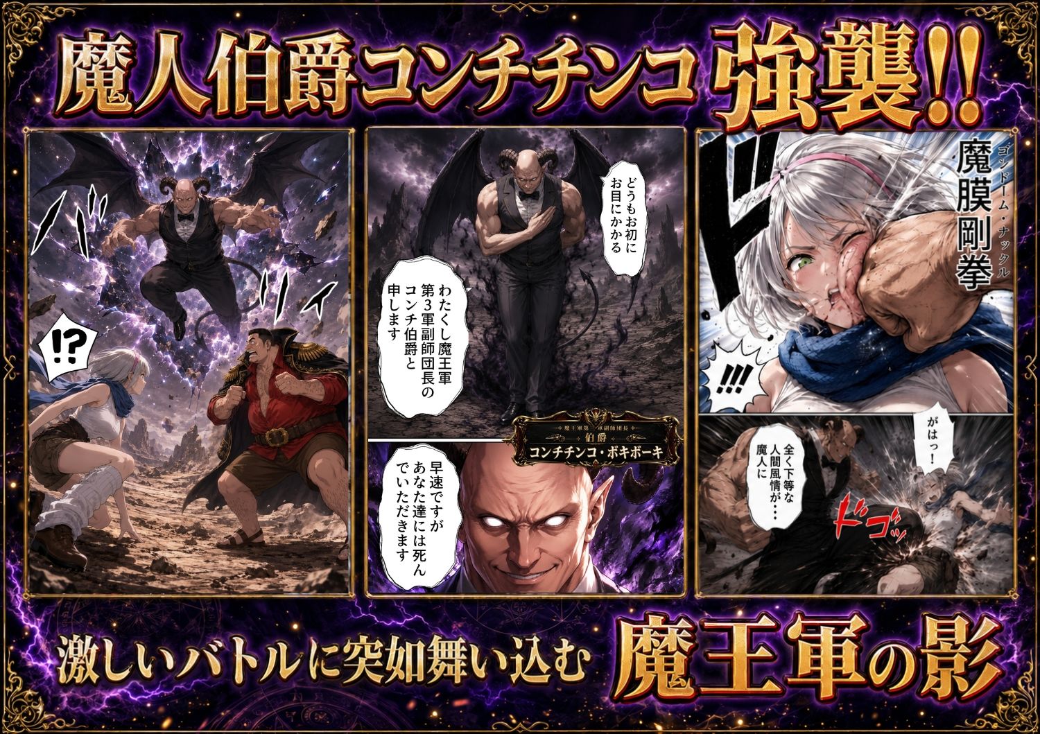 【銀髪の賞金稼ぎ編】追放された種付けおじさん、辺境でハーレム悪徳領主になる第2巻 サンプル画像5