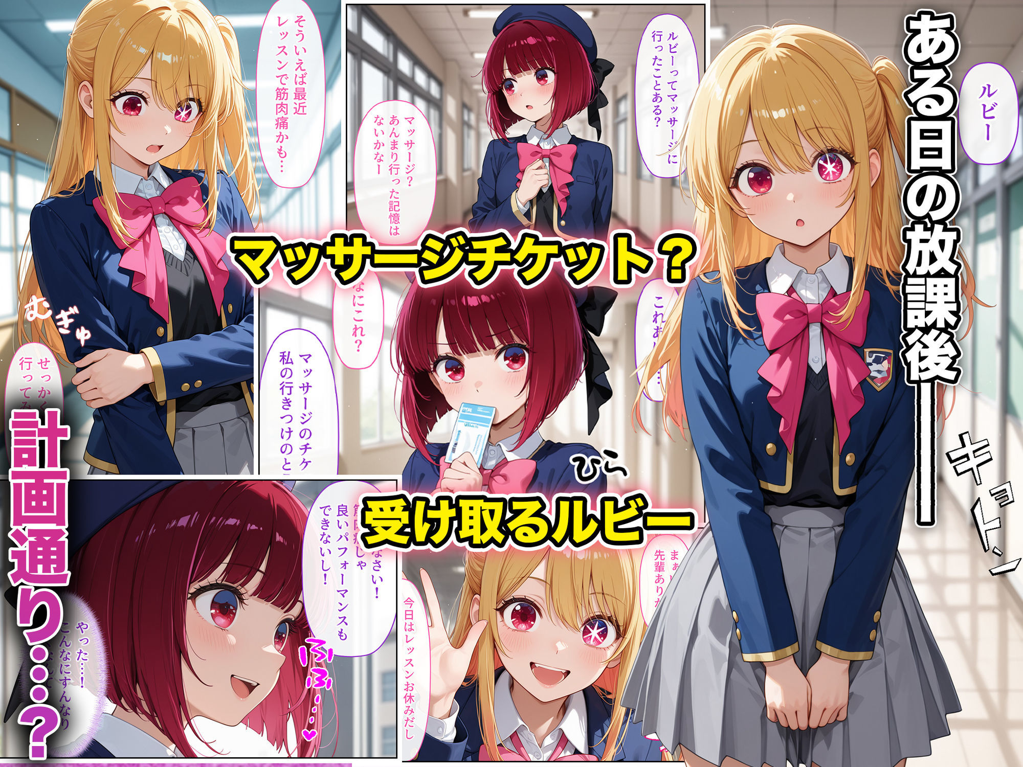 現役JKアイドルが媚薬マッサージに沼って自らおかわりを求めメスになった話 〜前編〜 サンプル画像1