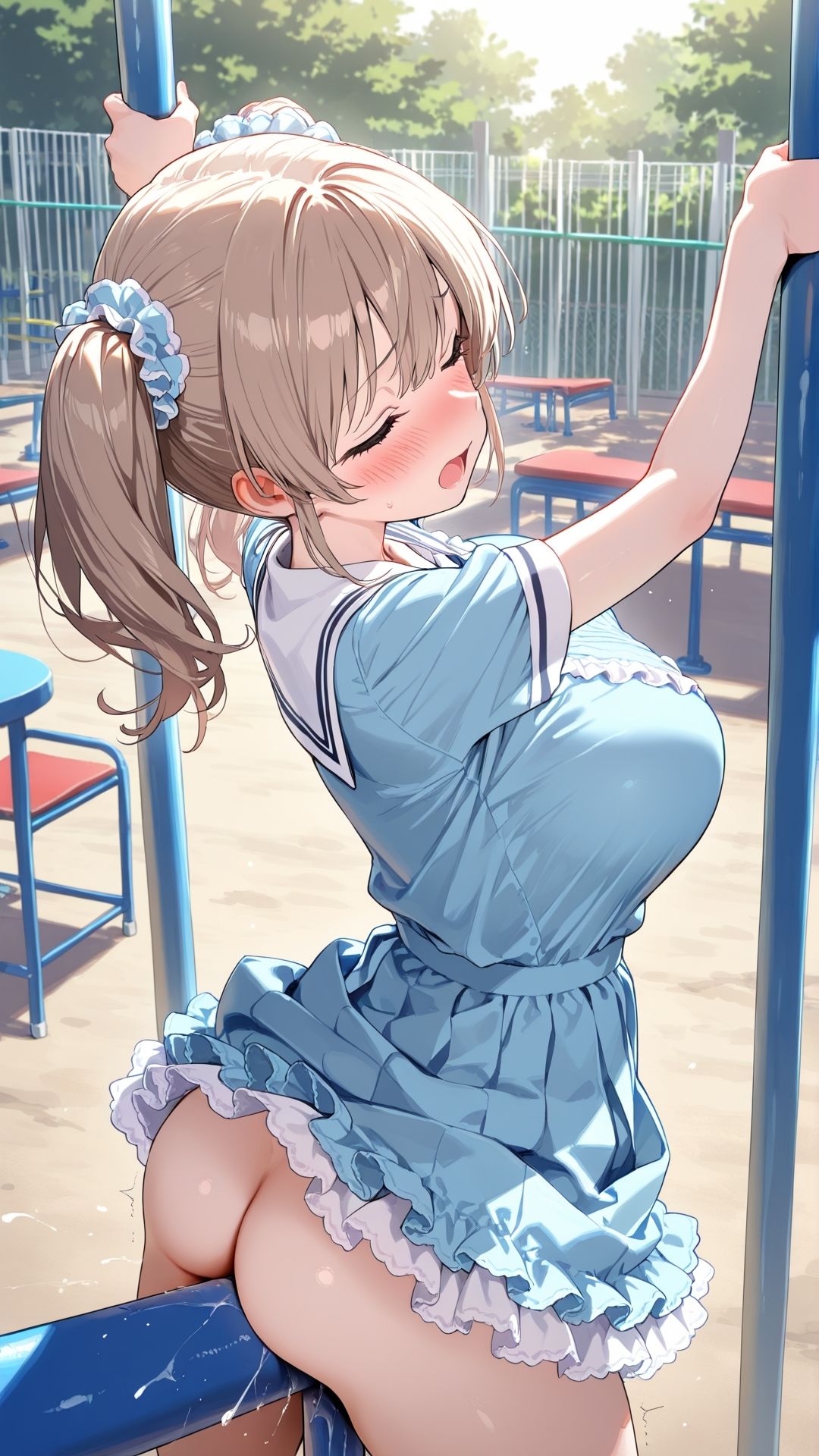 【角オナニー動画】きもちいい角を見つけちゃった女の子たち〜パート（11）お尻スペシャル サンプル画像6