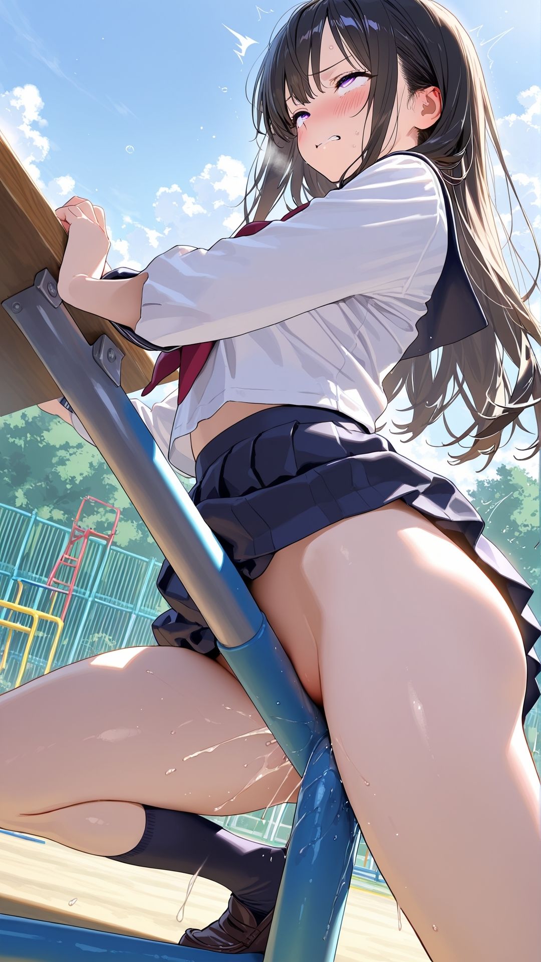 【角オナニー動画】きもちいい角を見つけちゃった女の子たち〜パート（11）お尻スペシャル サンプル画像3