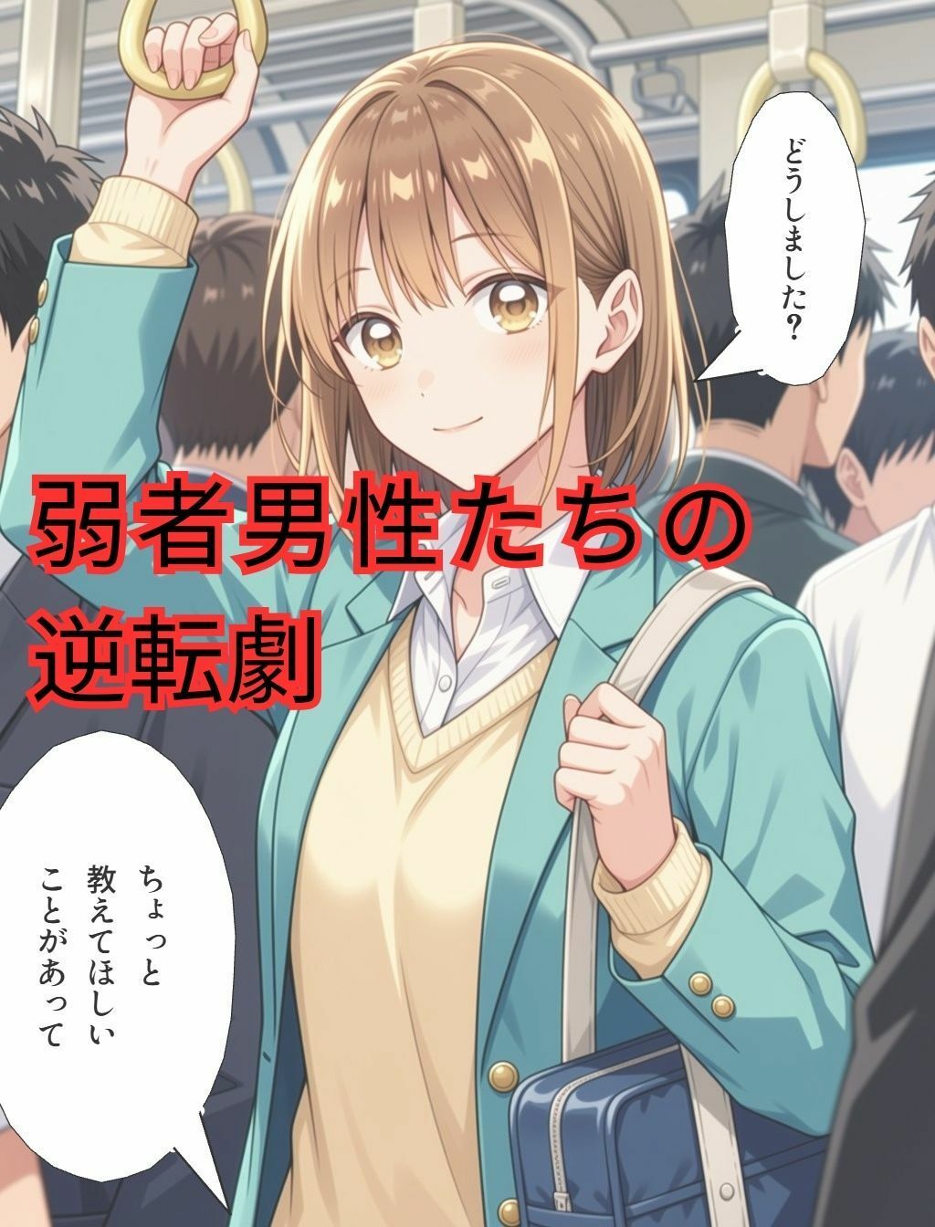 弱者男性救済法（鹿●千夏編） サンプル画像1