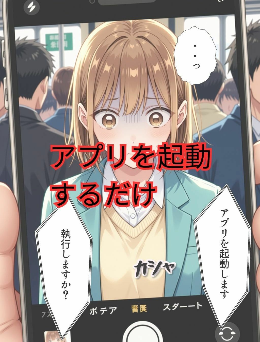 弱者男性救済法（鹿●千夏編） サンプル画像3