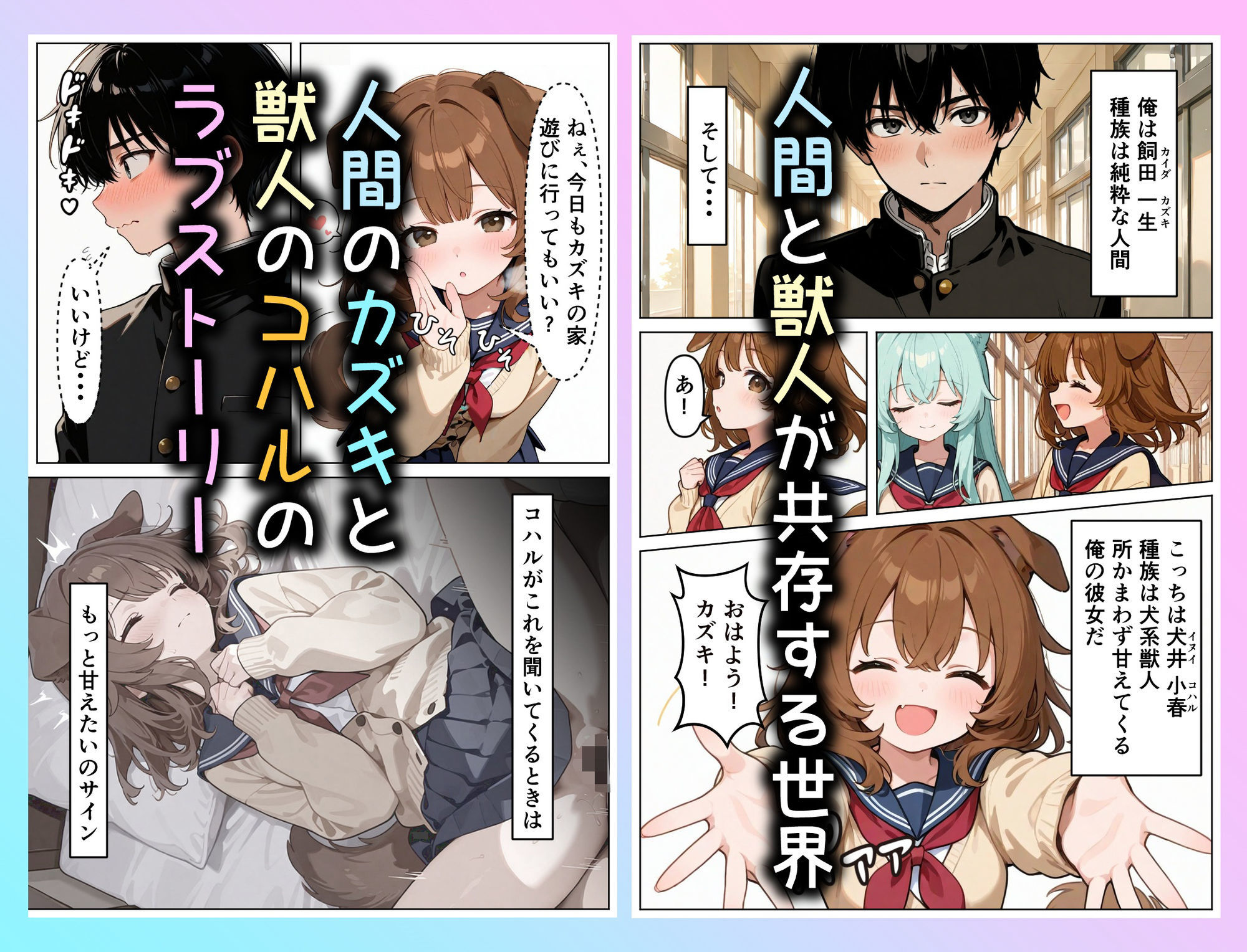 犬系彼女は甘えたい サンプル画像1