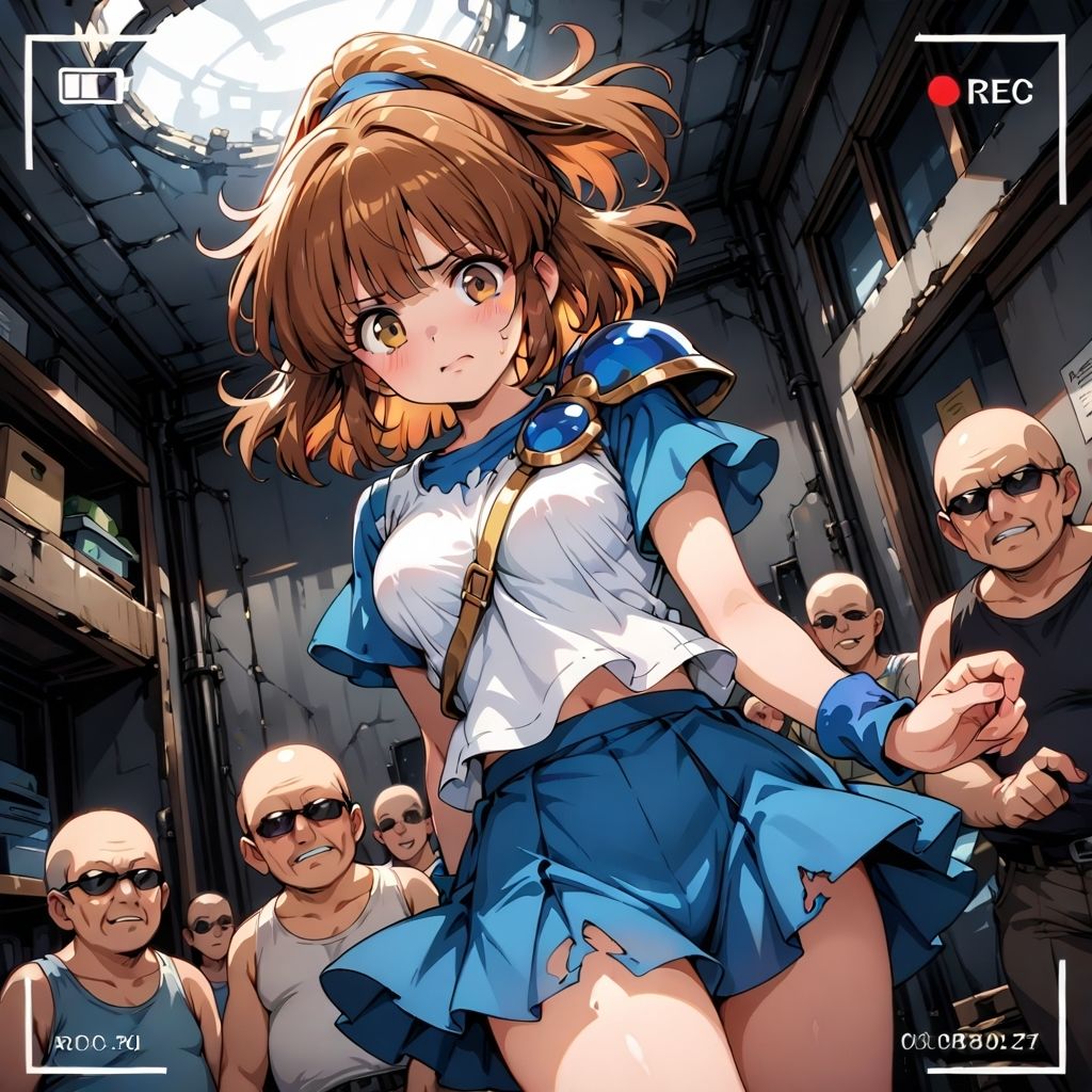 脅迫 狙われた少女 アルル姦禁録03 サンプル画像1