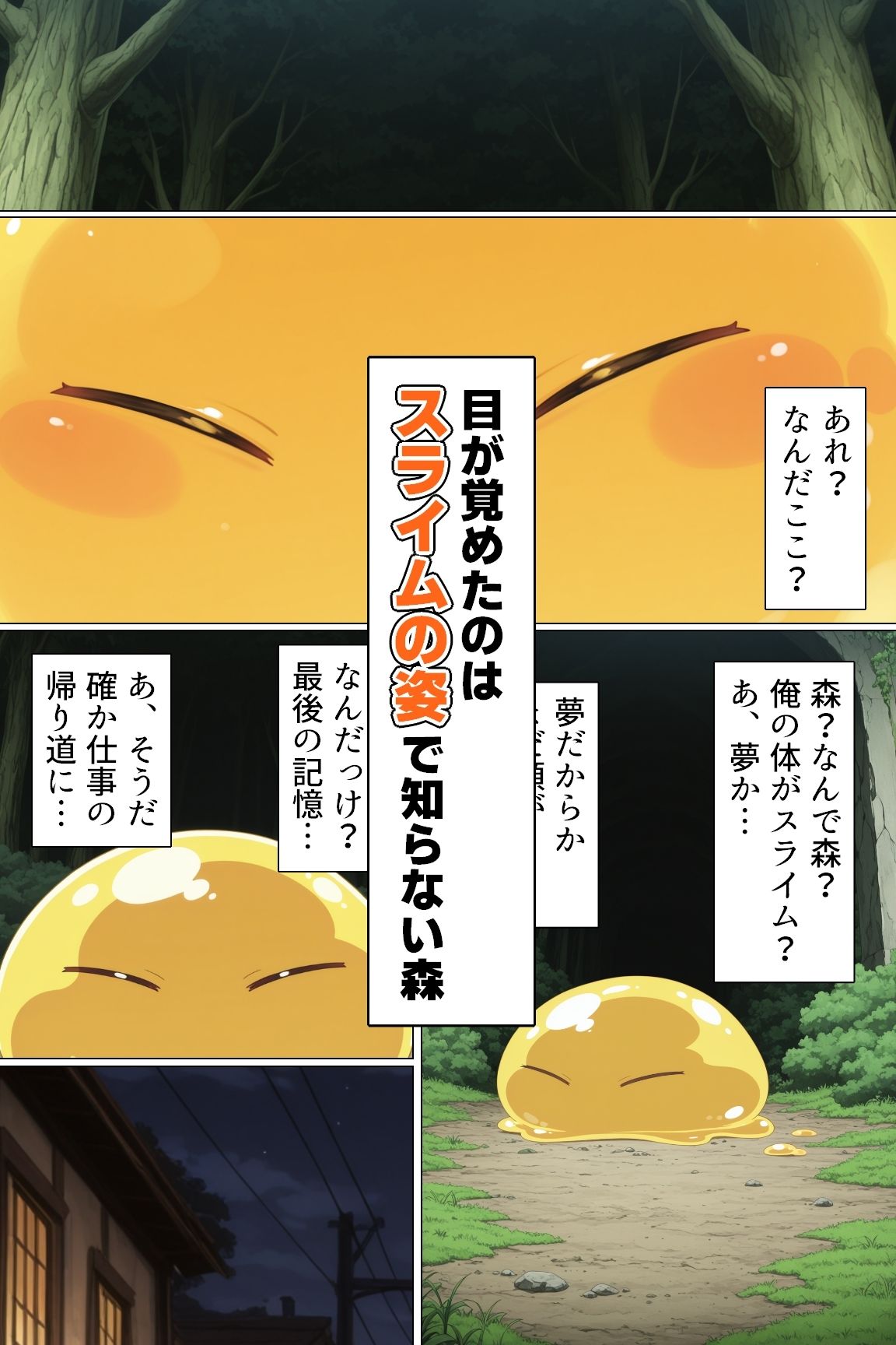 転生したらエロスライムになったのでスキル使って好き放題する サンプル画像1