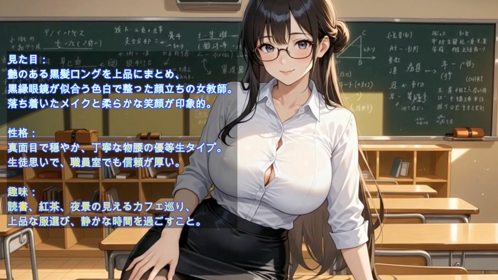 放課後の禁断ダブル個別指導 〜爆乳女教師たちの甘い誘惑〜 サンプル画像1