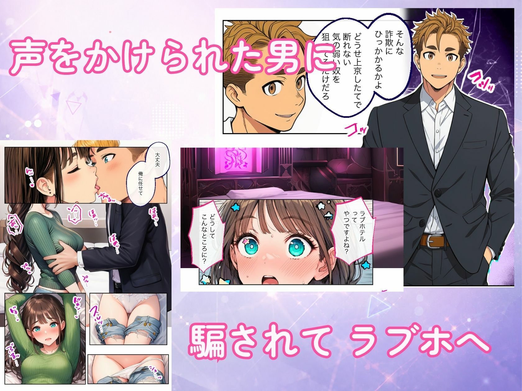 アダルトライブチャットやったら人生変わった(前篇) サンプル画像2