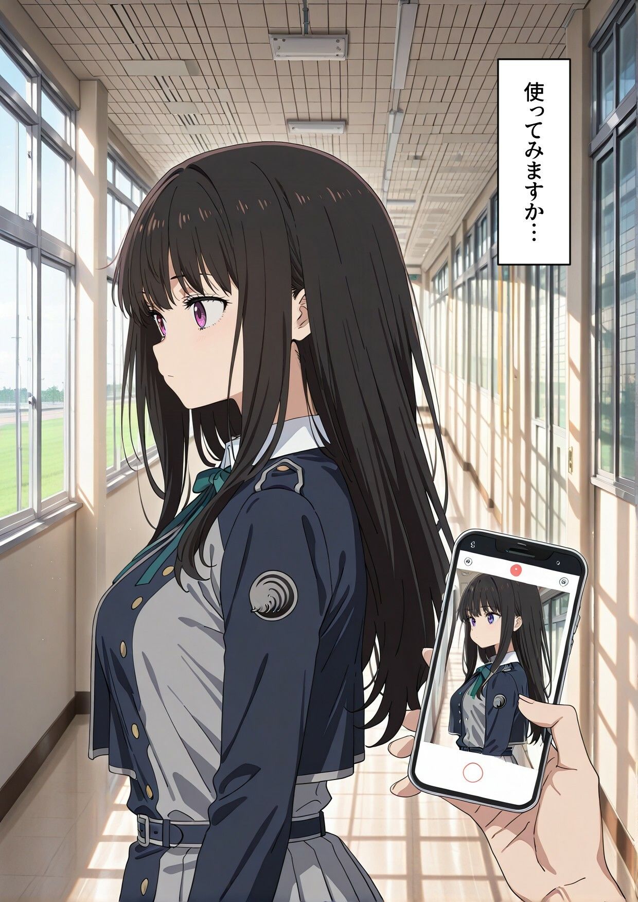 学園〇眠ヒロインズ リコリス・リ〇イル 井ノ上たきな編 サンプル画像4