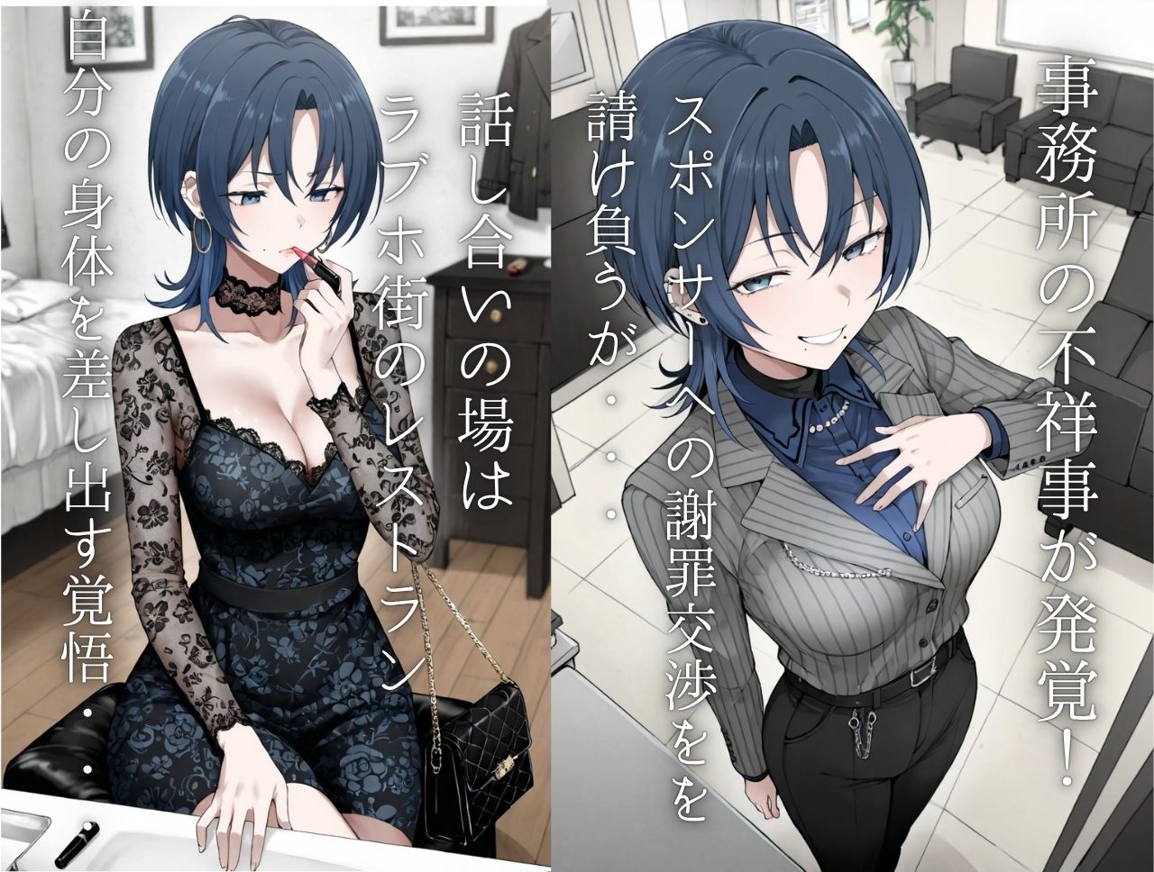 弱みを握られ愛人契約 孕ませSEXを強要される 火〇青 サンプル画像1