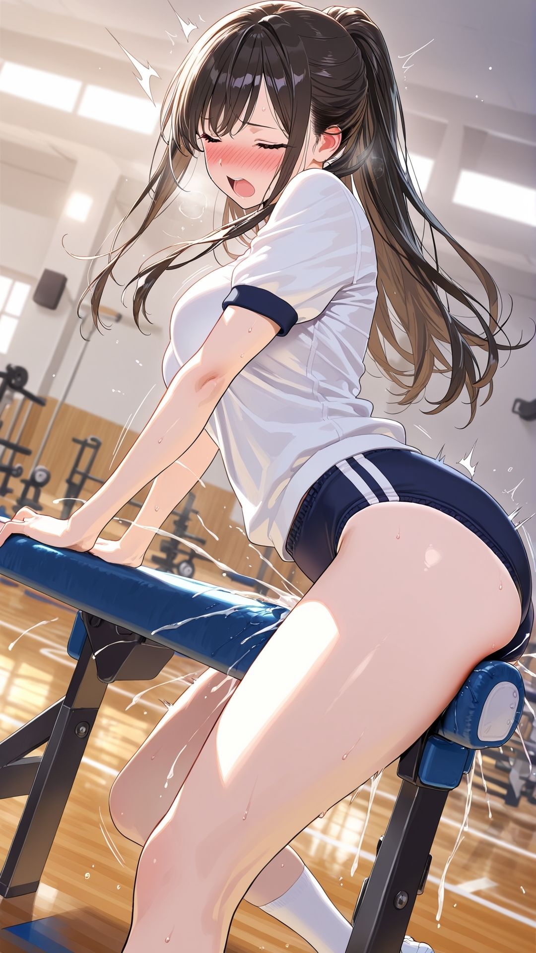 【角オナニー動画】きもちいい角を見つけちゃった女の子たち〜パート(9) サンプル画像6